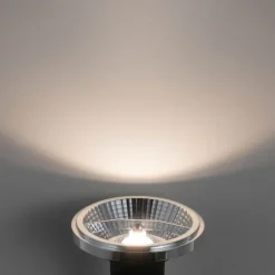 LUEDD GU10 3-Stufen Dimmbare Kelvin LED Lampe AR111 10W 800 lm 2700 - 3700K