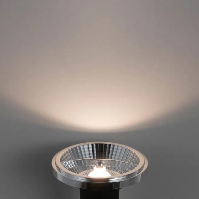 LUEDD GU10 3-Stufen Dimmbare Kelvin LED Lampe AR111 10W 800 lm 2700 - 3700K