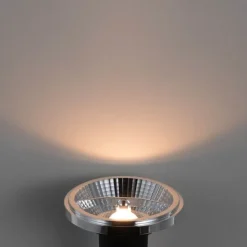 LUEDD GU10 3-Stufen Dimmbare Kelvin LED Lampe AR111 10W 800 lm 2700 - 3700K