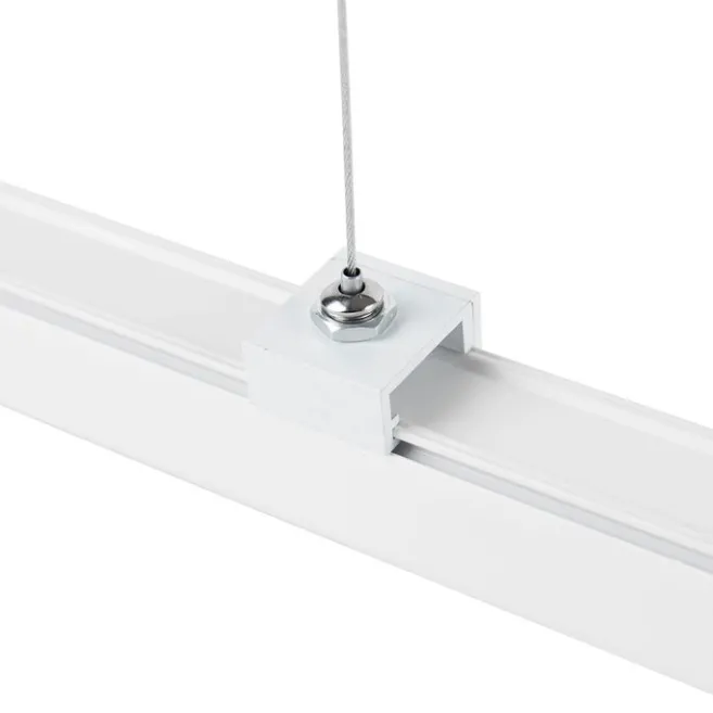 QAZQA Hängebeschlag für 3-phasiges Schienensystem weiß - 3-phasig