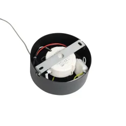 QAZQA Hängelampe schwarz 30 cm inkl. LED 3-stufig dimmbar - Lyani