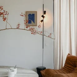 QAZQA Hängelampe schwarz mit Fußschalter 3 Lichter - Jeana Luxe