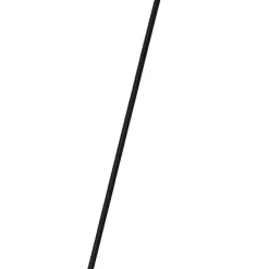 QAZQA Hängelampe schwarz mit Gold und Rauchglas oval 5-flammig – Zuzanna