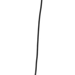 QAZQA Hängelampe schwarz mit Gold und Rauchglas inkl. PUCC - Zuzanna