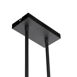 QAZQA Hängelampe schwarz ohne Schirm - Combi 3 Deluxe