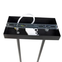 QAZQA Hängelampe schwarz ohne Schirm - Combi 3 Deluxe