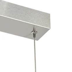 QAZQA Hängelampe Stahl länglich inkl. LED 3-Stufen dimmbar 3-Licht - Lyani