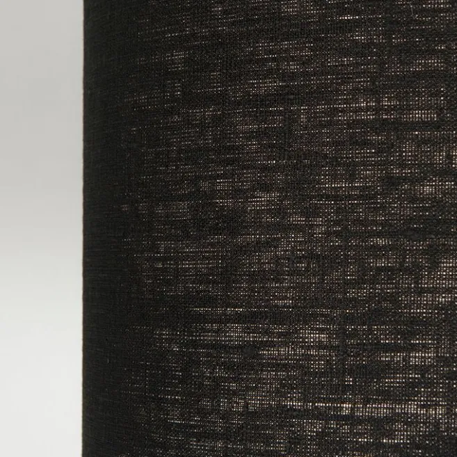 QAZQA Hängelampe Stahl mit Schirm 35 cm schwarz verstellbar - Blitz I