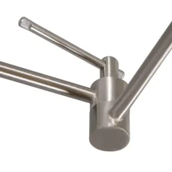 QAZQA Hängelampe Stahl mit Schirm 35 cm weiß verstellbar - Blitz I