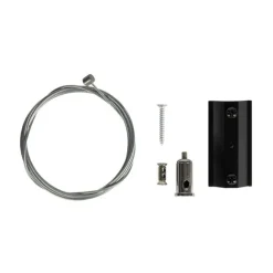 QAZQA Hängezubehör Schiene schwarz 1-phasig - Iconic