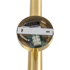 QAZQA Hotel Chic Wandleuchte Gold 2-flammig - Tubi