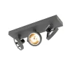 QAZQA Industrial spot grau verstellbar 3-flammig - Go