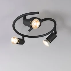 QAZQA Industriell gefleckte schwarze Locken - Jeany 3