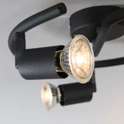 QAZQA Industriell gefleckte schwarze Locken - Jeany 3