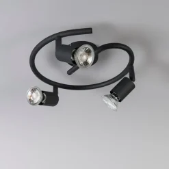 QAZQA Industriell gefleckte schwarze Locken - Jeany 3