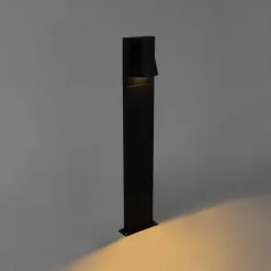 QAZQA Industrielle Außenstehleuchte schwarz IP44 - Femke