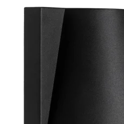 QAZQA Industrielle Außenstehleuchte schwarz IP44 - Femke