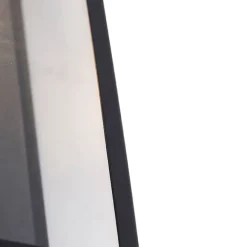 QAZQA Industrielle Außenwandlampe schwarz IP44 mit Glas - Rotterdam