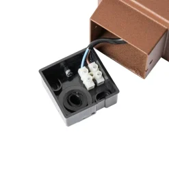 QAZQA Industrielle Außenwandleuchte rostbraun IP44 - Dänemark