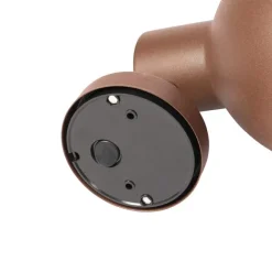 QAZQA Industrielle Außenwandleuchte rostbraun rund IP44 - Natas