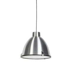 QAZQA Industrielle Hängelampe Aluminium 38 cm dimmbar - Anteros