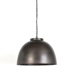 QAZQA Industrielle Hängelampe Antikbraun 60 cm - Hoodi