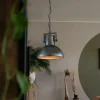QAZQA Industrielle Hängelampe grau 50 cm - Samia Sabo