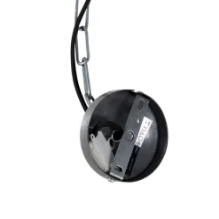 QAZQA Industrielle Hängelampe grau 50 cm - Samia Sabo