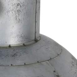 QAZQA Industrielle Hängelampe grau 50 cm - Samia Sabo