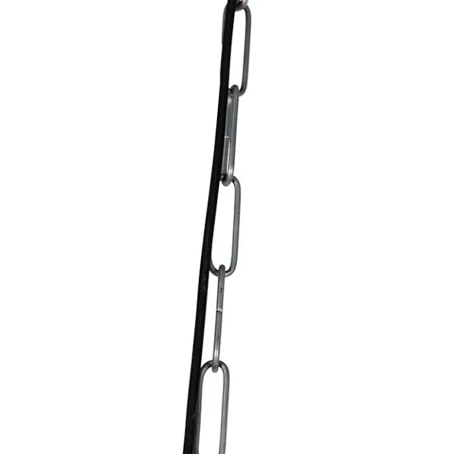 QAZQA Industrielle Hängelampe grau 50 cm - Samia Sabo