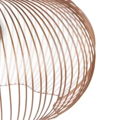 QAZQA Industrielle Hängelampe Kupfer 49 cm - Finn