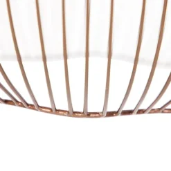 QAZQA Industrielle Hängelampe Kupfer 49 cm - Finn