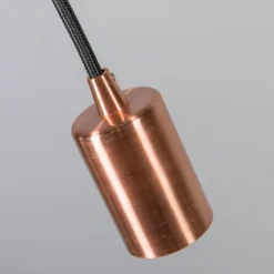 QAZQA Industrielle Hängelampe Kupfer - Facil 1