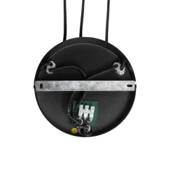 QAZQA Industrielle Hängelampe schwarz mit runden 3-Lichtern aus Beton - Pedra