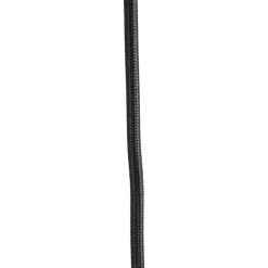 QAZQA Industrielle Hängelampe schwarz mit Gold 50 cm - Magna Eco