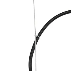 QAZQA Industrielle Hängelampe schwarz mit Gestell 4-flammig - Cage Rack