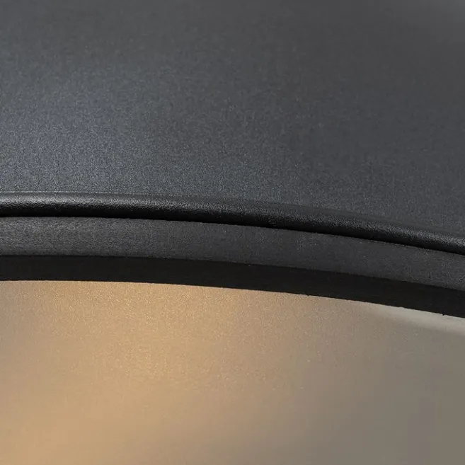 QAZQA Industrielle Hängelampe schwarz 53,5 cm - Sicko