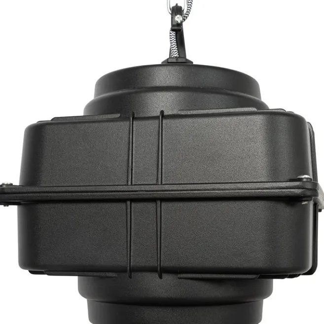 QAZQA Industrielle Hängelampe schwarz 53,5 cm - Sicko