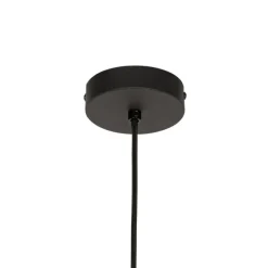 QAZQA Industrielle Hängelampe schwarz - Jim