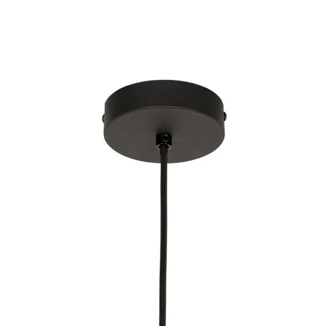 QAZQA Industrielle Hängelampe schwarz - Jim