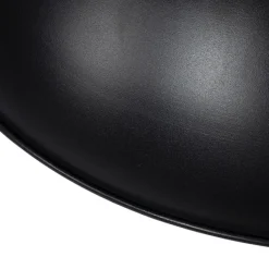 QAZQA Industrielle Hängelampe schwarz mit goldenen 2 Lichtern - Magnax