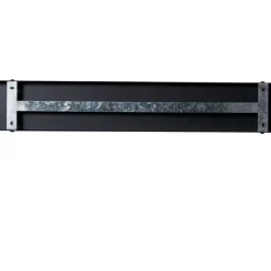 QAZQA Industrielle Hängelampe schwarz mit Holz 5-Licht - Regal