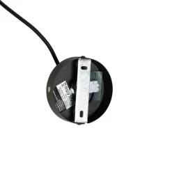 QAZQA Industrielle Hängelampe schwarz mit rundem 4-Licht-Rack - Cage Rack