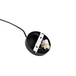 QAZQA Industrielle Hängelampe schwarz 8-flammig – Sydney