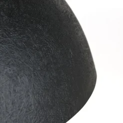 QAZQA Industrielle Hängelampe schwarz mit Gold 70 cm - Magna