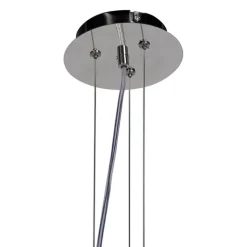 QAZQA Industrielle Hängelampe schwarz mit Gold 50 cm - Magna