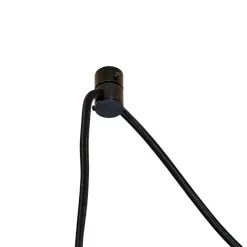 QAZQA Industrielle Hängelampe schwarz 3-flammig - Cava