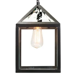 QAZQA Industrielle Outdoor Hängelampe schwarz - Amsterdam