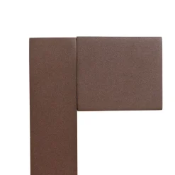 QAZQA Industrielle Steh-Außenleuchte Rostbraun 80 cm IP44 - Baleno