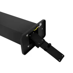 QAZQA Industrielle Stehleuchte für den Außenbereich schwarz 80 cm IP44 - Baleno